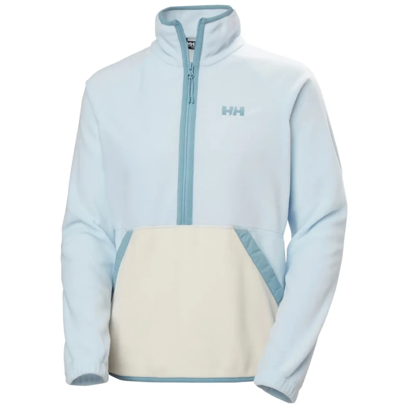 Image of Sweatshirt 1/2 zip woman Helly Hansen Rig Fleece Bleu Female M