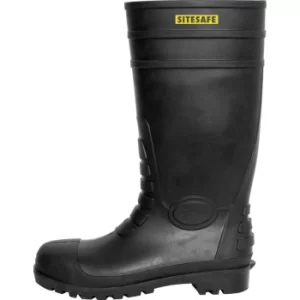 Image of Safety Wellington Boot CLASS-S5 Black Size-10