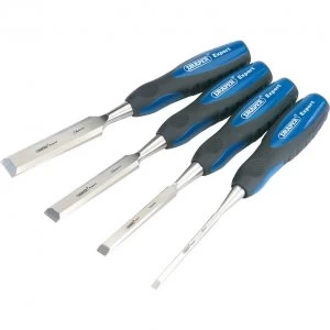Image of Draper Expert 4 Piece Bevel Edge Wood Chisel Set