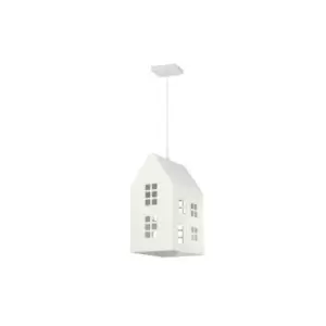 Image of Casetta Childrens Pendant Ceiling Light, White House