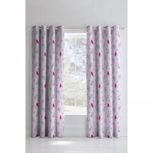 Image of Fairies Eyelet Lined Curtains