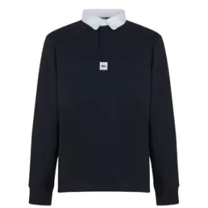 Image of No Fear Sleeve Polo Shirt - Blue