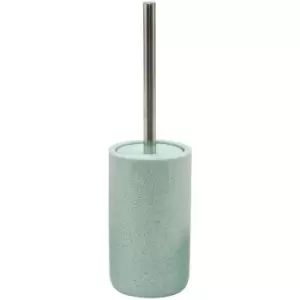 Image of Showerdrape - Terrazzo Toilet Brush & Holder - Duck Egg