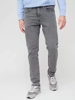 Image of Levis Levis 512 Slim Taper Fit Jeans, Grey Wash, Size 32, Length Short, Men