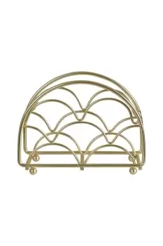 Image of Vertex Deco Napkin Holder Gold
