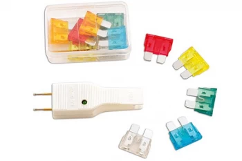 Image of GUNSON 77103 Auto Fuse and Tester Kit - 13pc -Tests and removes auto blade fuses