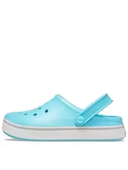 Image of Crocs Crocband Clean Clog Kids, Blue, Size 3 Older
