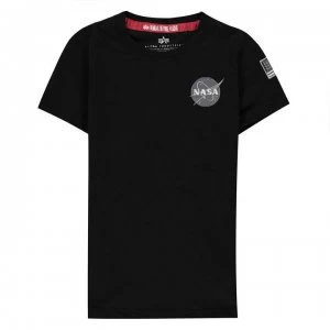 Image of Alpha Industries Space Shuttle T Shirt - Black 03
