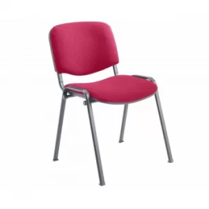 Image of TC Office Club Stacking Meeting Chair, Claret