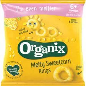 Image of Organix Sweetcorn Rings