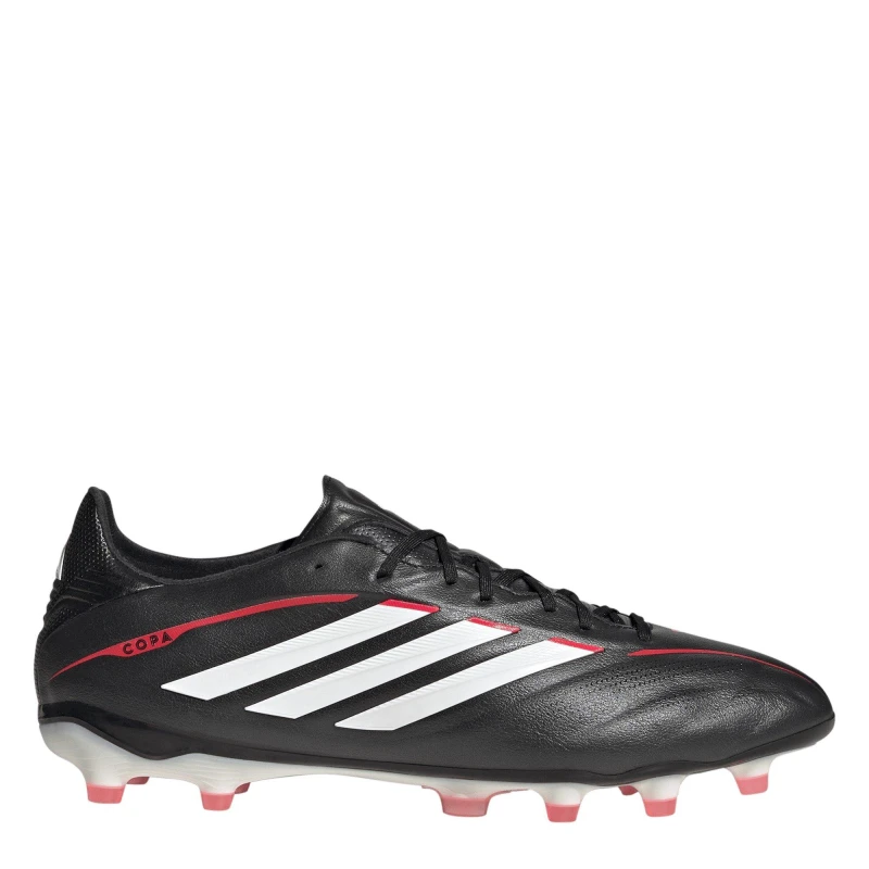 Image of adidas Mens adidas Copa Pure IV Pro Firm Ground Football Boots Black/Red male 9 (43.3)