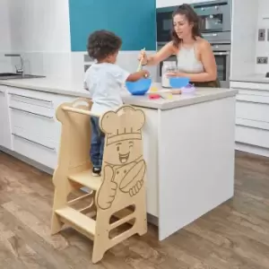 Image of Liberty House Toys Kids Stepping Stool Kitchen Helper