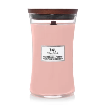 Image of WoodWick Pressed Blooms & Patchouli Large Candle 1134g