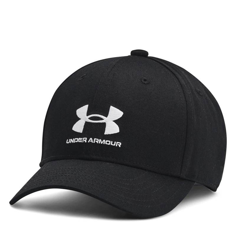 Image of Under Armour Branded Lockup Adjustable Cap Junior Boys Baseball Caps Junior Black 39848903020