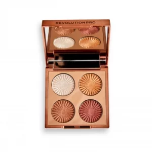 Image of Revolution Beauty Pro Goddess Glow Eye Quad Sunkissed