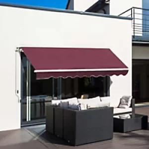 Image of AWNING 3X2.5 M-RED