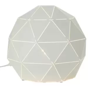 Image of Premier Housewares Mateo Table Lamp - White