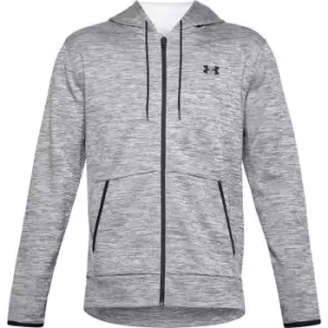 Image of Under Armour Fleece Full Zip Hoodie Mens - Grey