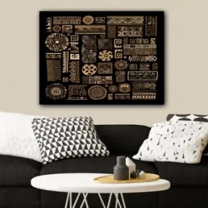 Image of 41506411554_70100 Multicolor Decorative Canvas Painting