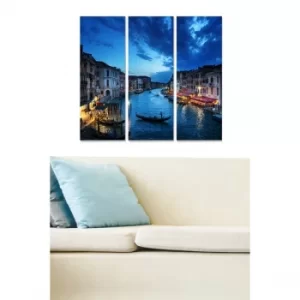 Image of MDF286389665 Multicolor Decorative MDF Painting (3 Pieces)