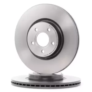 Image of BREMBO Brake disc FORD,VOLVO 09.A728.11 1368548,1384290,274521 Brake rotor,Brake discs,Brake rotors 30666996,31262720,31302573