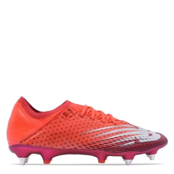 Image of New Balance Furon Pro SG Football Boots - Red/Silver