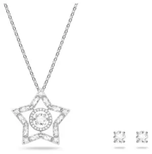 Image of Swarovski 5622729 Stella Star Pendant and Stud Earring Set Jewellery