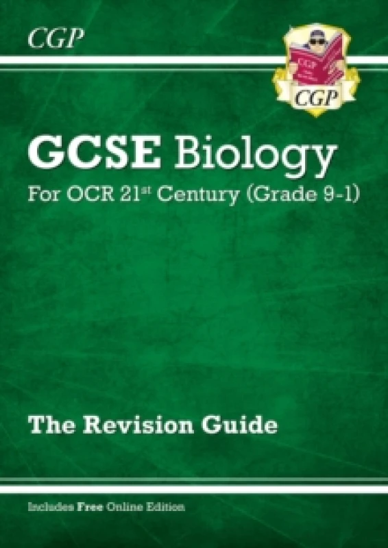 Image of CGP Books GCSE Biology: OCR 21st Century Revision Guide (with Online Edition) Multiple-component retail product, part(s) enclosed Book Multi