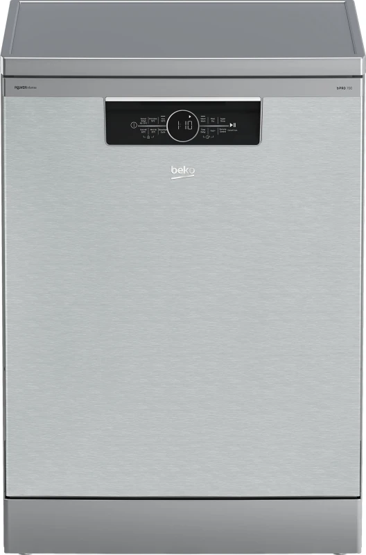 Image of Beko PowerIntense BDFN36560PFX Full Size Dishwasher - Stainless Steel - A Rated
