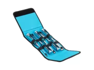 Image of OX Tools OX-P371005 Pro 5 Piece Wood Chisel Velcro Case Set