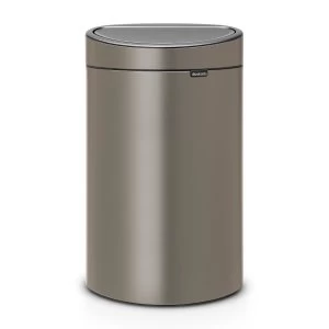 Image of Brabantia 40L Touch Bin - Platinum