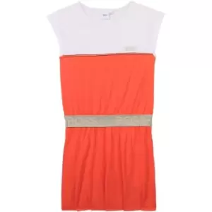 Image of Boss Modal and cotton jersey dress - Orange