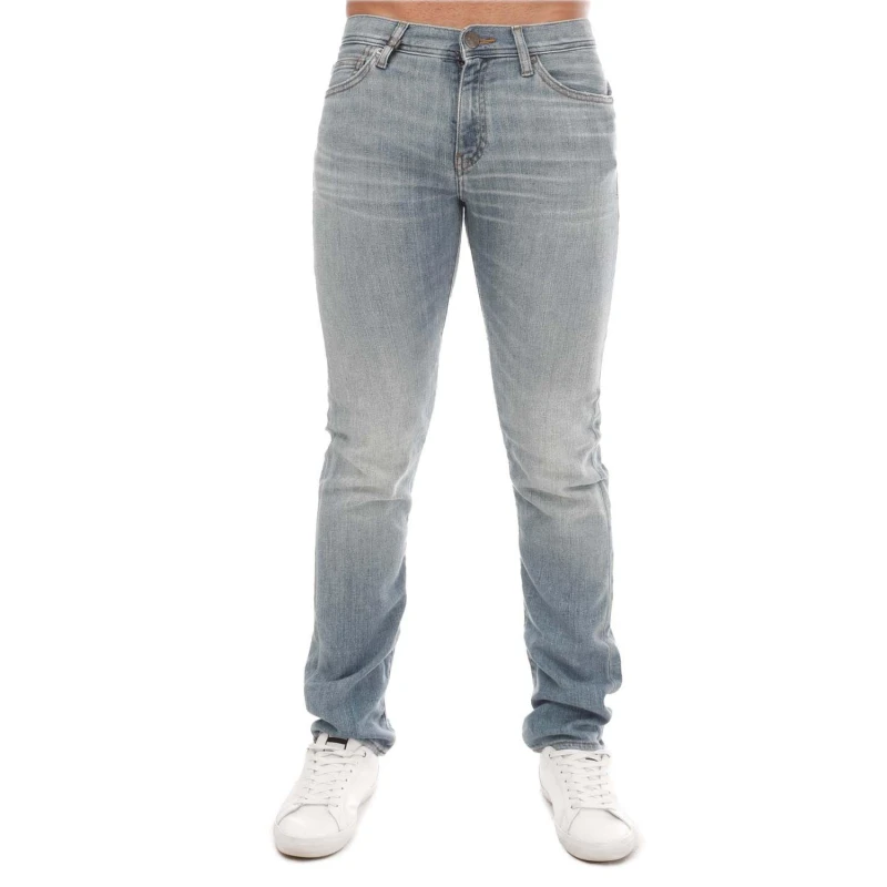 Image of Armani Exchange J16 Regular-Fit Jeans - Blue Blue M