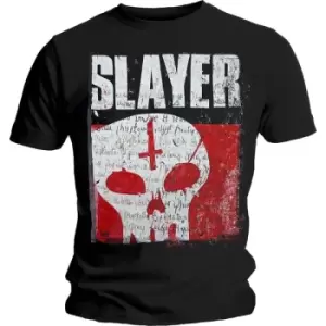 Image of Slayer - Undisputed Attitude Skull Unisex XX-Large T-Shirt - Black