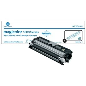 Image of Konica Minolta A0V301H Black Laser Toner Ink Cartridge