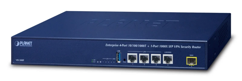 Image of PLANET Enterprise 1-Port 1000X SFP + VPN security equipment