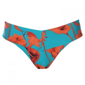 Image of Ted Baker Ted Fantasia V Front Bikini Briefs Womens - TURQUOISE