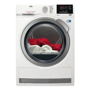 Image of AEG T8DBG842R 8KG Heat Pump Tumble Dryer