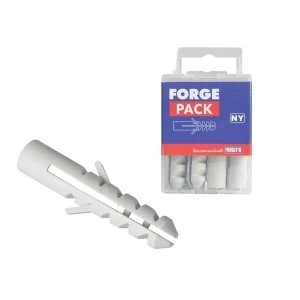 Image of ForgeFix Nylon Expansion Wall Plug Rimless M6 x 30mm Forge Pack 40