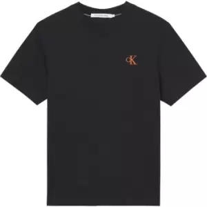 Image of Calvin Klein Jeans LOGO TAPE TEE - Black