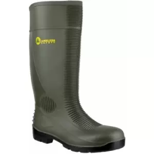 Image of Amblers Steel FS100 Mens Safety Wellingtons (47 EUR) (Green) - Green