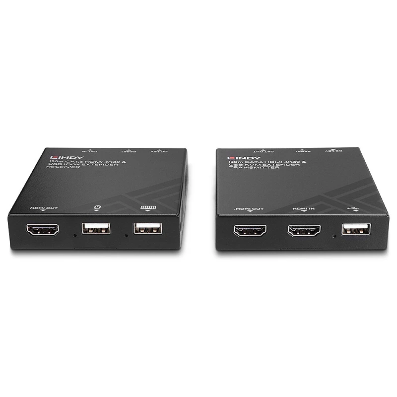 Image of Lindy 120m Cat.6 HDMI and USB KVM Extender