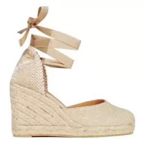 Image of Castaner Carina Espadrilles Wedges - Beige