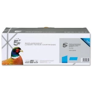 Image of 5 Star Office HP 126A Cyan LaserJet Toner Ink Cartridge