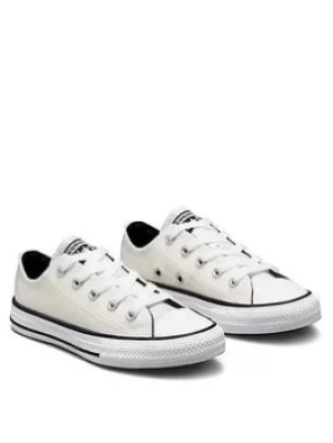 Image of Converse Chuck Taylor All Star Winter Glitter, Silver/Black/White, Size 3