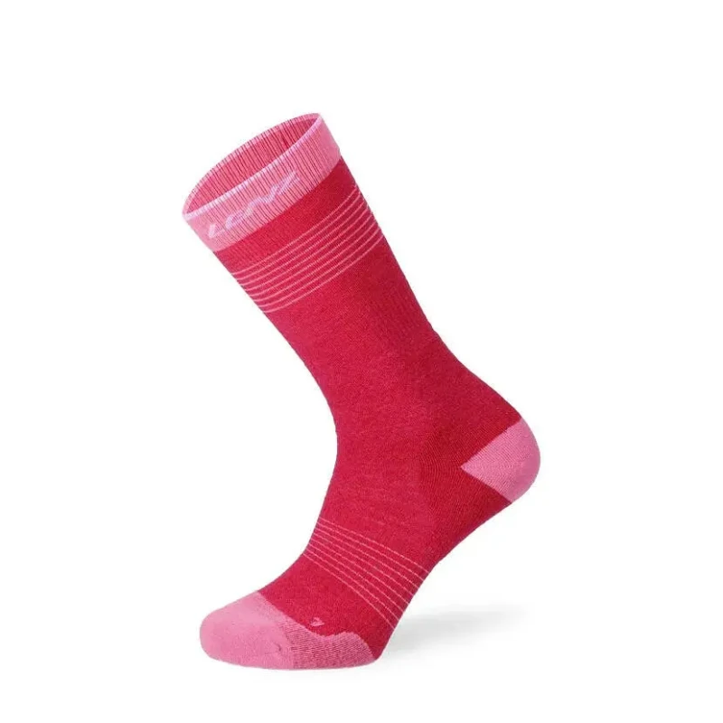 Image of Socks Lenz Merino 1 Mid Rose Unisex 35/38