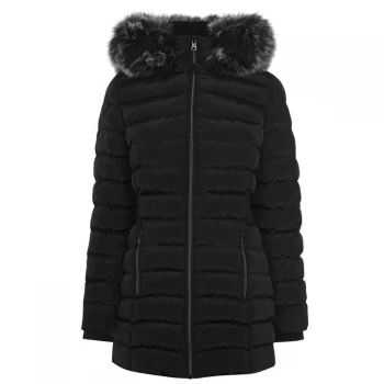 Image of Kangol Sport Bubble Jacket Ladies - Black