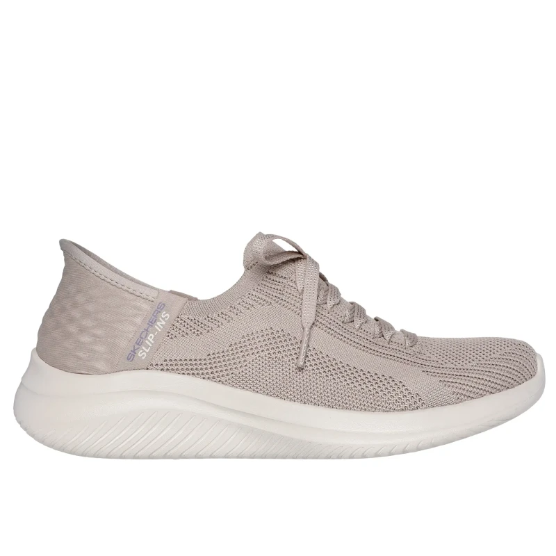 Image of Skechers Ultra Flex 3.0 Lace Slip-ins Taupe female