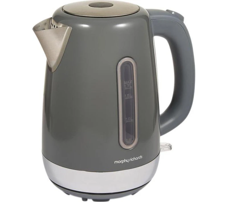 Image of Morphy Richards Equip 102787 Jug Kettle - Grey, Silver/Grey 5056765400352