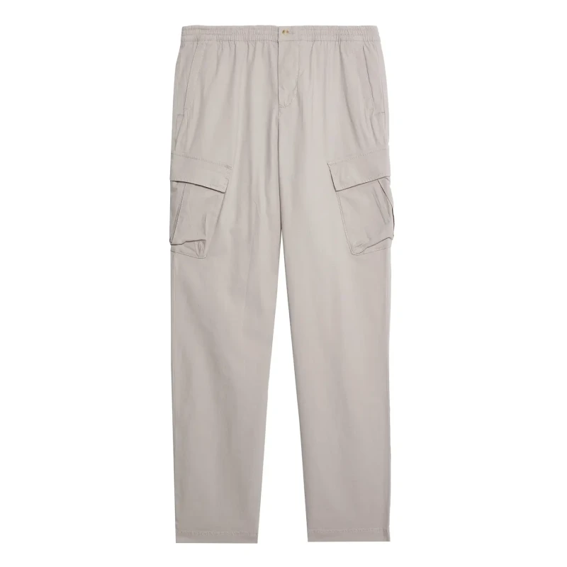 Image of Lyle & Scott Cargo Trousers Lyle & Scott Stretch Ripstop Gris Male S
